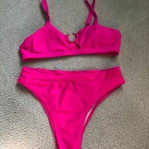 High waisted bikini
